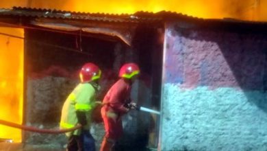 Satu Unit Rumah di Batuceper Ludes Terbakar Api saat Tengah Malam