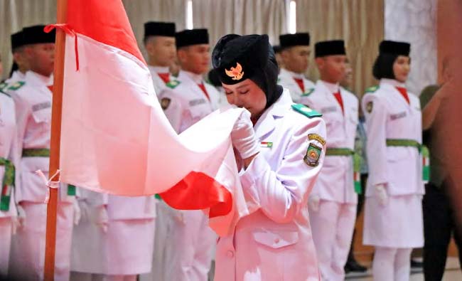 Pengukuhan Paskibraka Kota Tangerang, Sachrudin: Selamat Bertugas
