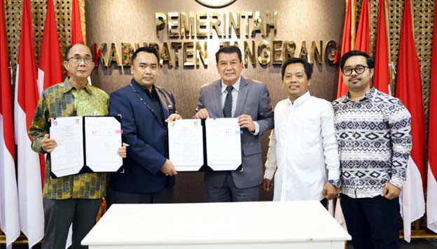 Sinergi Pendidikan, Pemkab Tangerang Teken MoU dengan Universitas Dharma Indonesia