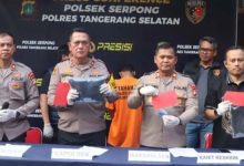 Kurang dari 24 Jam Pelaku Penusukan Pedagang Ditangkap Polsek Serpong