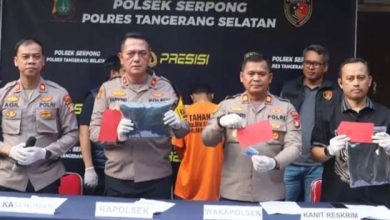 Kurang dari 24 Jam Pelaku Penusukan Pedagang Ditangkap Polsek Serpong