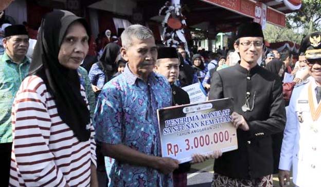 Pemkot Tangerang Salurkan Rp1,57 Miliar Santunan Kematian Keluarga