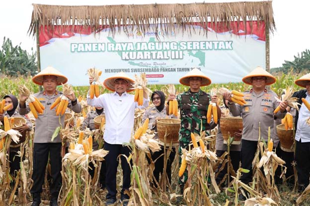 Panen Raya Jagung, Wagub Banten: Peningkatan Kesejahteraan Petani