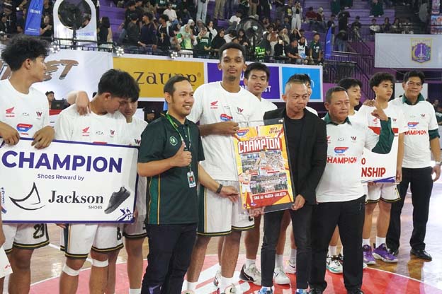 Honda DBL Jakarta East Region 2025: Al-Maruf Ukir Raih Dua Trofi di GOR Ciracas