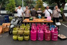 Polsek Pinang Ungkap Kasus Gas Oplosan, Dua Pelaku Ditangkap
