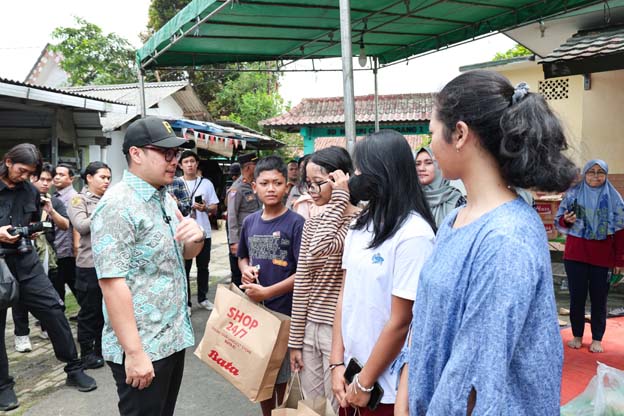 Pilar Pastikan Bantuan untuk Korban Kebakaran Asrama Polsek Serpong