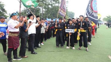 550 Pesilat Unjuk Kebolehan di Parade Pencak Silat IPSI Cibodas