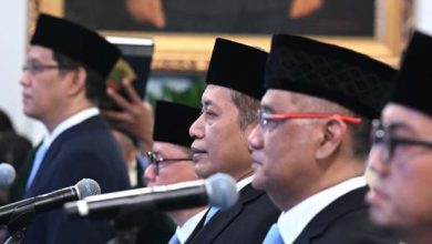 Presiden Prabowo Lantik Empat Menteri Kabinet Merah Putih