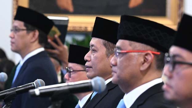 Presiden Prabowo Lantik Empat Menteri Kabinet Merah Putih