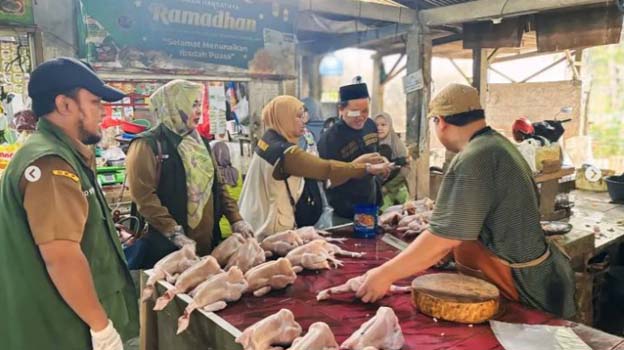 Pemkot Tangerang Sidak Pangan Segar di Pasar Rubuh Cipondoh