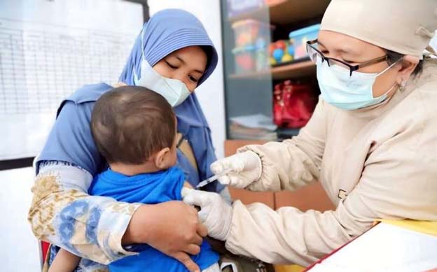 Dinkes Kota Tangerang Ajak Warga Segera Imunisasi Campak di Puskesmas