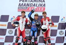 Dua Pebalap Astra Honda Dominasi Podium 600cc di Sirkuit Mandalika