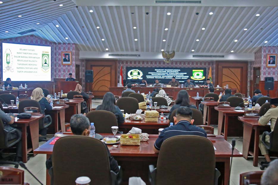TPP PPPK Naik, DPRD Kota Tangerang Mulai Bahas RAPBD TA 2026