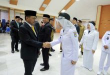 Walikota Tangerang Lantik 100 Pejabat Eselon dan 12 Pejabat Fungsional