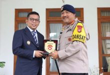 Gubernur Andra Soni dan Dansat Brimob Polda Banten Perkuat Sinergi