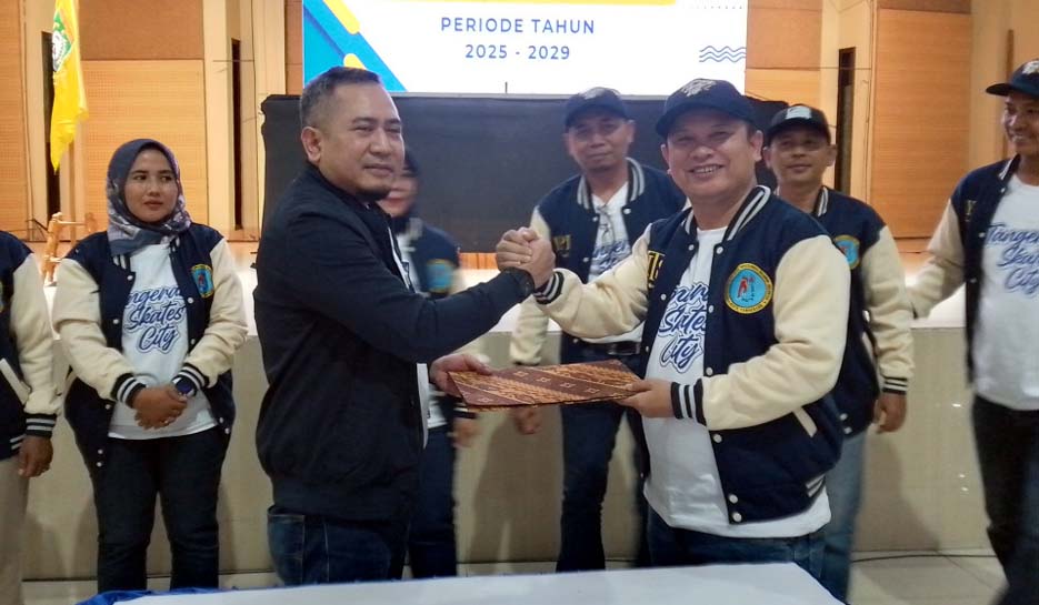 Pelantikan Pengurus Porserosi Kota Tangerang, Turidi Susanto: Mencari Bibit Atlet