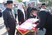 Walikota Serang Lantik 269 Pejabat Pemkot di Pasar Kepandean