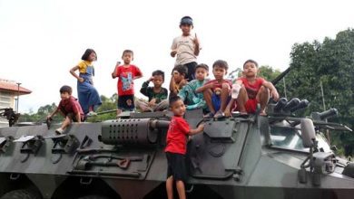 HUT ke-80 TNI, Joy Ride Rantis Anoa Meriahkan Kota Tangerang