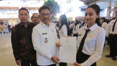 Lantik 787 PPPK, Sachrudin: Layani Masyarakat dengan Sepenuh Hati