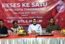 Serap Aspirasi, Ketua Komisi III DPRD Kota Tangerang Menggelar Reses di Periuk