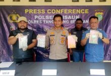 Polsek Cisauk Amankan Penjual Obat Keras di Setu Tangsel