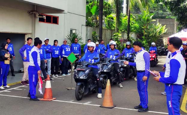 Wahana Menggelar Safety Riding Skill Cari Aman Competition 2025