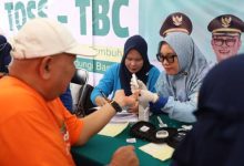 Warga Kota Tangerang Ikuti Aksi Cegah Tuberkulosis di CFD