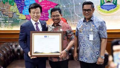 Hubungan Internasional, Walikota Jinju Korsel Kunjungi Kota Tangerang