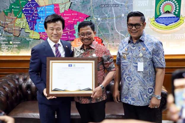 Hubungan Internasional, Walikota Jinju Korsel Kunjungi Kota Tangerang