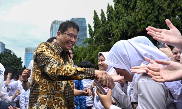 Kemenkeu Menggelar Program Mengajar 10 Dilakukan Serentak