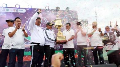 Maesyal Rasyid Tutup Porkab VI, KEcamatan Pakuhaji Raih Juara Umum