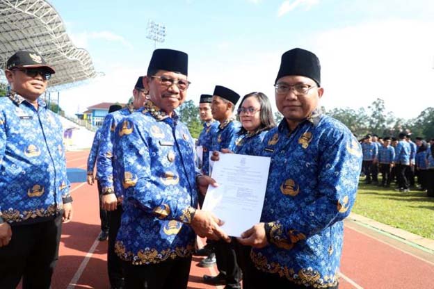 Walikota Tangerang Serahkan SK Pengangkatan 5.591 PPPK Paruh Waktu