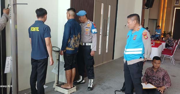 Polres Metro Tangerang Kota Gelar Seleksi Penerimaan Bintara Brimob