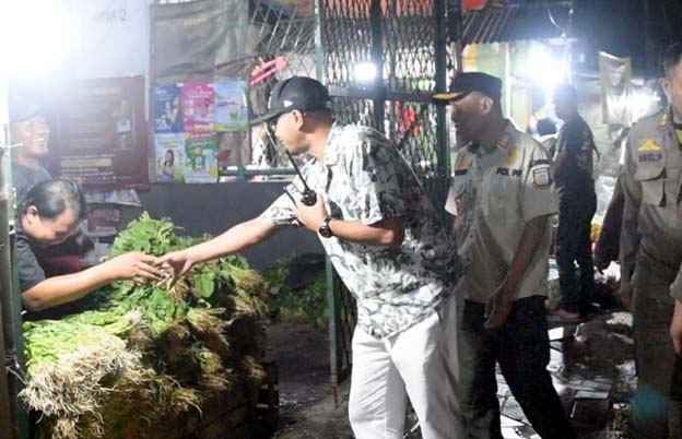 Pemkot Tangsel Lakukan Pengawasan Pasar Ciputat Pasca Penertiban PKL