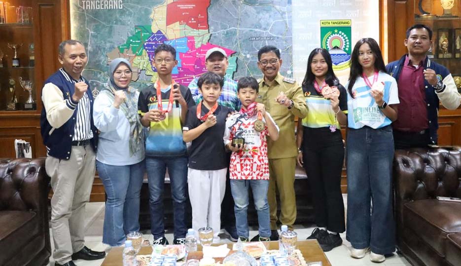 Turidi Apresiasi Atlet Muda Peraih Medali Emas di Kejuaraan Sepatu Roda JIO 2025