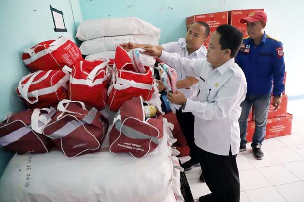 Dinsos Kota Tangerang Pastikan Bantuan Logistik Kesiapsiagaan Bencana