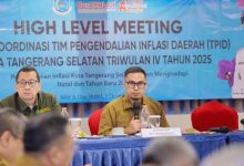 Siaga Inflasi Jelang Nataru, Pilar: Stabilitas Harga Pangan Jadi Prioritas