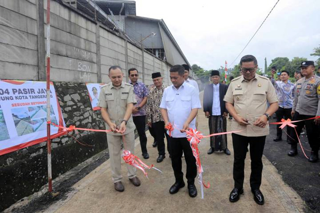 Maryono Apresiasi Sinergi Infrastruktur "Jalan Bang Andra" di Jatiuwung