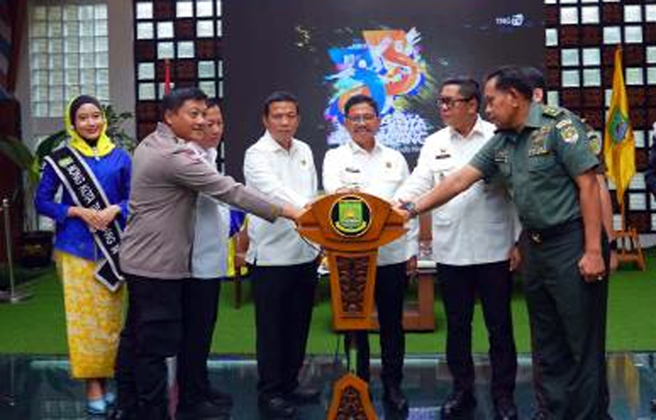 Logo HUT ke-33 Kota Tangerang Dirilis, Rusdi: Tingkatkan Pelayanan Publik