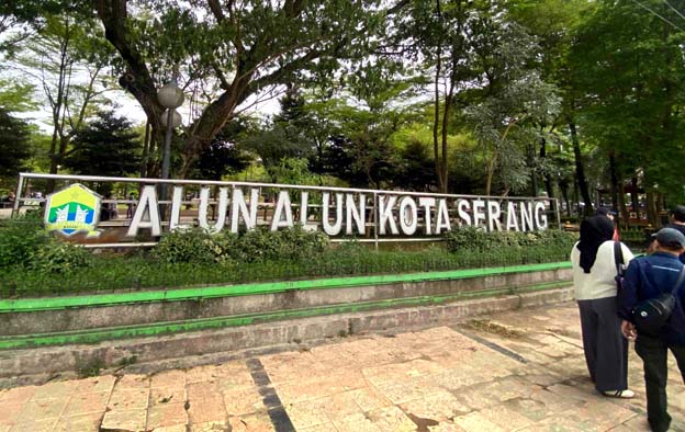 Pemkot Segera Lakukan Revitalisasi Kawasan Alun-alun Kota Serang