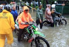 Walikota Sachrudin Tinjau Beberapa Titik Lokasi Terdampak Banjir