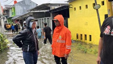 Banjir di Kota Tangerang Berangsur Surut, Petugas Terus Siaga