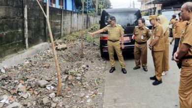 Walikota Sachrudin Tinjau Penataan Akses Menuju RSUD Panbar