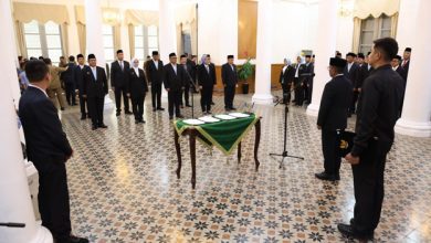 Gubernur Andra Soni Lantik 10 Pejabat Pemprov Banten