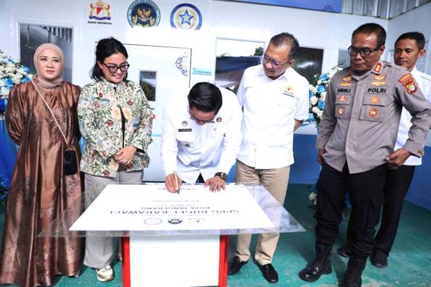 Pembangunan SDM, Maryono Hasan Resmikan SPPG Bugel Karawaci