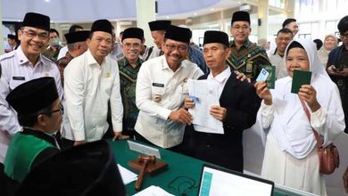 Jelang HUT ke-33, Ketua DPRD Hadiri Isbat Nikah Terpadu Kota Tangerang