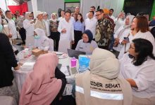 Pos Kesehatan Merah Putih Beroperasi di Pasar Ciputat Tangsel
