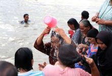 Sambut Ramadan, Warga Babakan Keramas Bareng di Sungai Cisadane