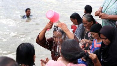 Sambut Ramadan, Warga Babakan Keramas Bareng di Sungai Cisadane
