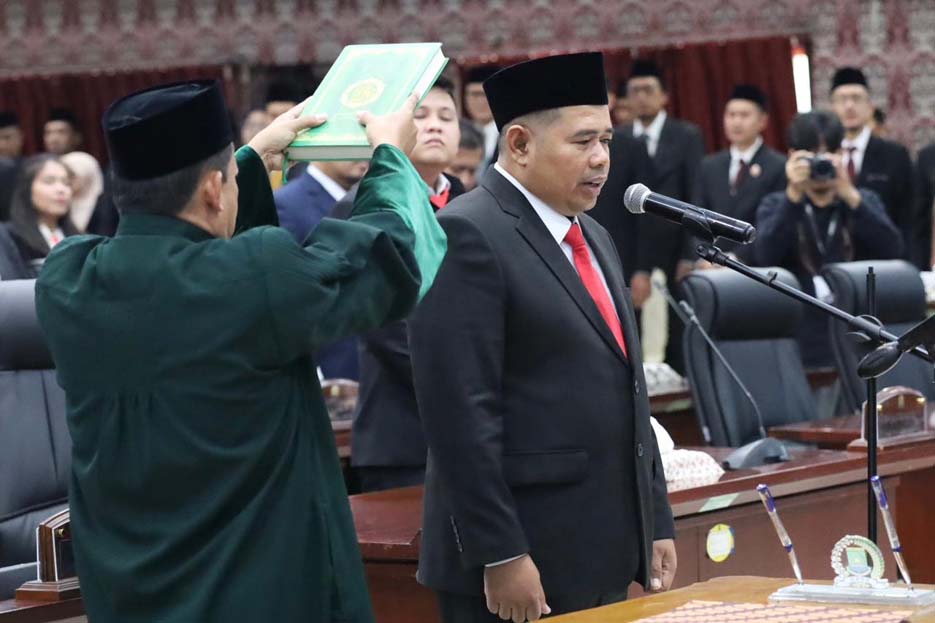 DPRD Kota Tangerang Gelar Pelantikan Hendra Gunawan PAW 2024-2029